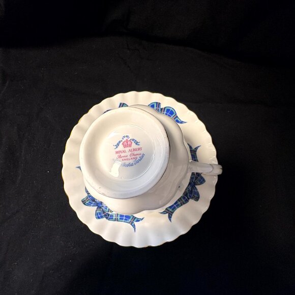 Royal Albert Bone China Cup and Saucer - Nova Scotia Tartan - Picture 3 of 8